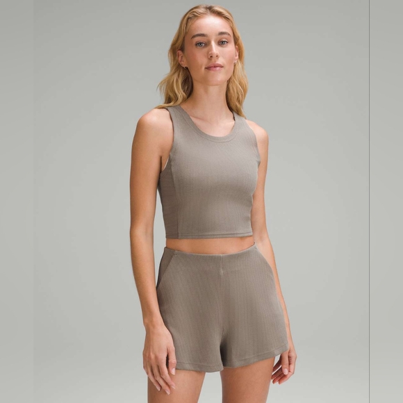 Lululemon Softstreme Ribbed Tank - Nomad - Picture 1 of 4